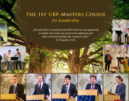 1. UBF-Masterkurs für die Leiterschaft